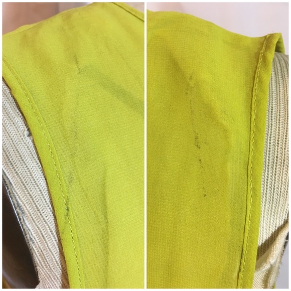 Chiffon sleeveless ruffle peplum top - Picture 4 of 4